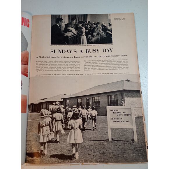 Vintage Life Magazine June 21 1954 Prettiest Chorus Girl In Las Vegas - Picture 6 of 11